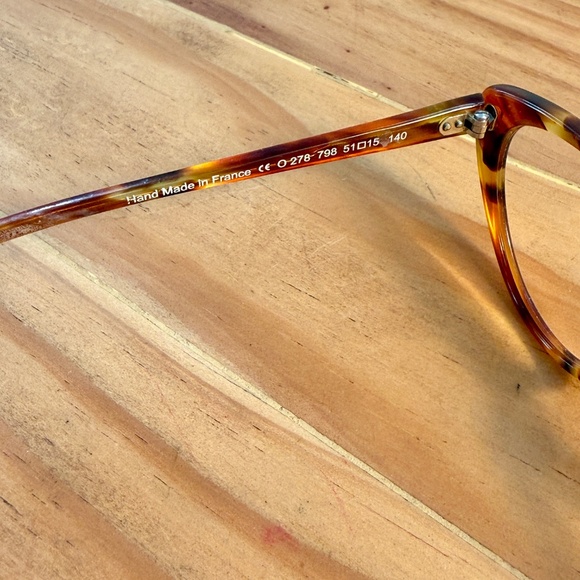 Brown Tortoise Shell Cat eyeglass Frame Frederic Beausoleil FRANCE 278-798 - Picture 5 of 8
